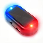 Solar-Powered Dummy Car Alarm Light